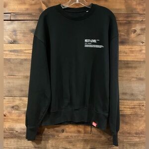 STANLEY/STELLA “STRV” Black high end quality sweatshirt UNISEX US-Sm, UK-Med